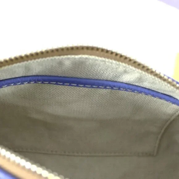Dooney & Bourke Buffy Crossbody - PIPI Blue Pebble Leather Bag NWT - Picture 6 of 13